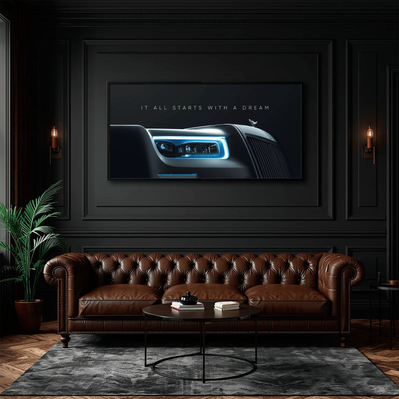 Rolls-Royce Inspirational Motivational Wall Art
