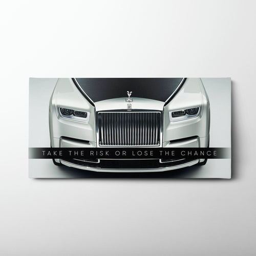 Rolls-Royce Take The Risk Wall Art