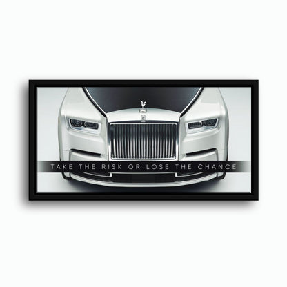 Rolls-Royce Take The Risk Wall Art