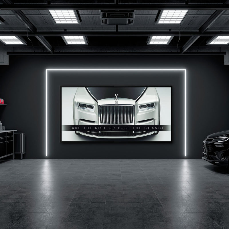 Rolls-Royce Take The Risk Wall Art