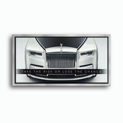 Rolls-Royce Take The Risk Wall Art