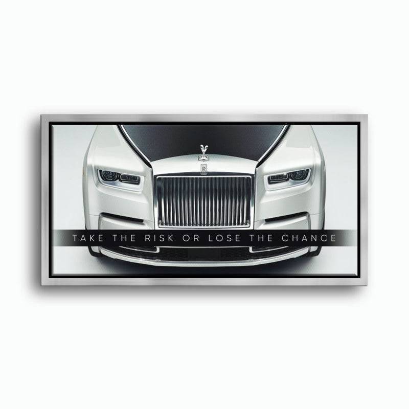 Rolls-Royce Take The Risk Wall Art