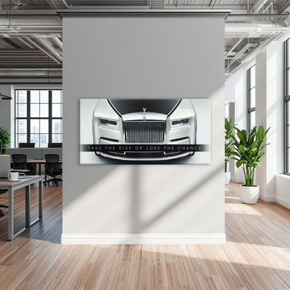 Rolls-Royce Take The Risk Wall Art