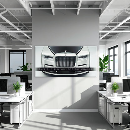 Rolls-Royce Take The Risk Wall Art