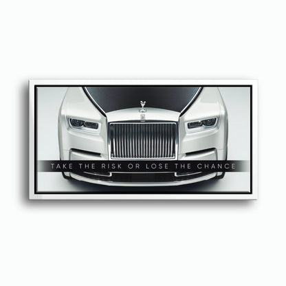 Rolls-Royce Take The Risk Wall Art