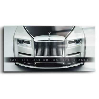 Rolls-Royce Take The Risk Wall Art
