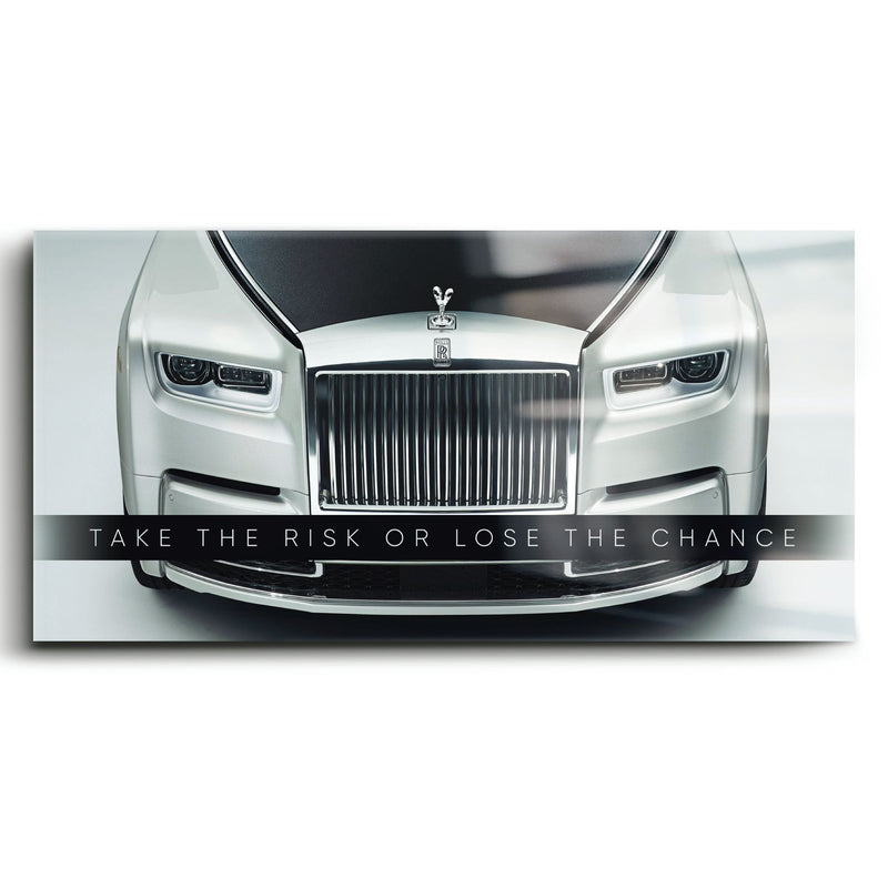 Rolls-Royce Take The Risk Wall Art
