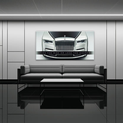 Rolls-Royce Take The Risk Wall Art