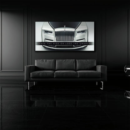 Rolls-Royce Take The Risk Wall Art