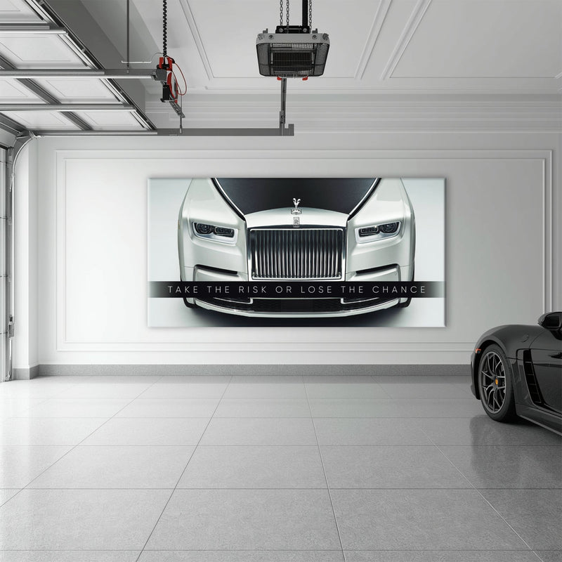 Rolls-Royce Take The Risk Wall Art