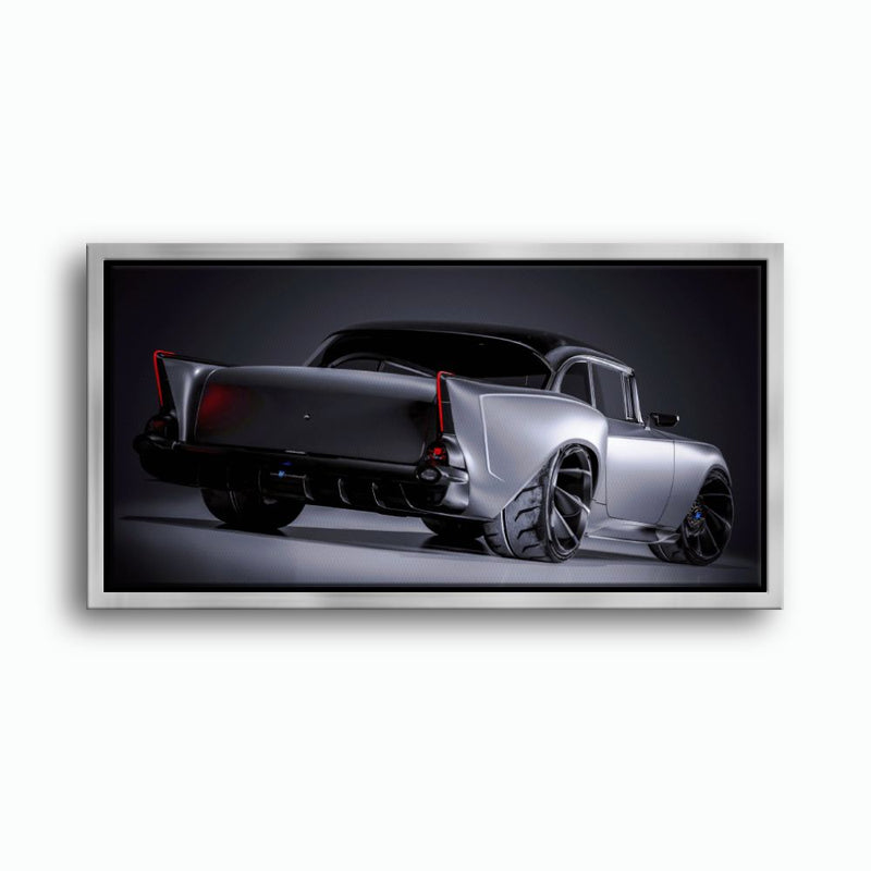 Chevrolet Bel Air Wall Art Vintage Car Canvas Print