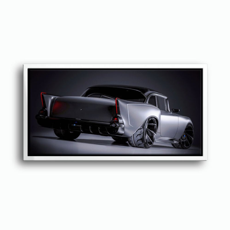 Chevrolet Bel Air Wall Art Vintage Car Canvas Print