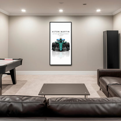 Aston Martin Aramco AMR26 Wall Art | Formula 1 Decor Cars