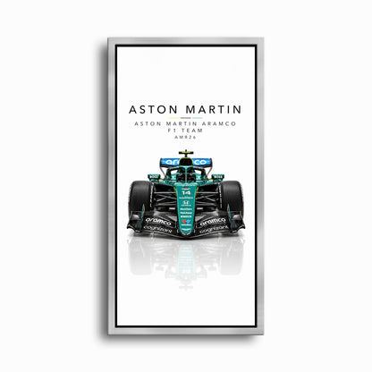 Aston Martin Aramco AMR26 Wall Art | Formula 1 Decor Cars
