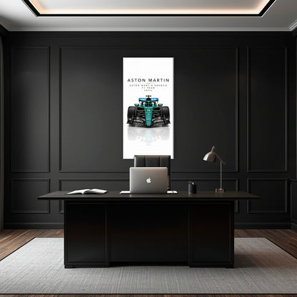 Aston Martin Aramco AMR26 Wall Art | Formula 1 Decor Cars