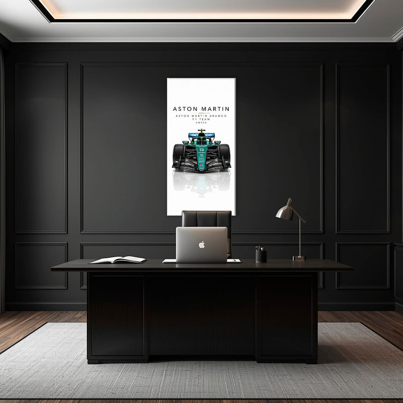 Aston Martin Aramco AMR26 Wall Art | Formula 1 Decor Cars