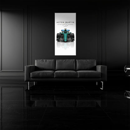 Aston Martin Aramco AMR26 Wall Art | Formula 1 Decor Cars