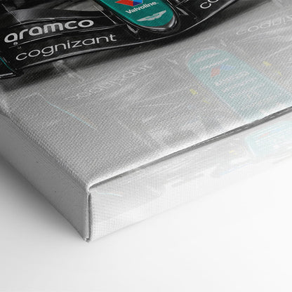 Aston Martin Aramco AMR26 Wall Art | Formula 1 Decor Cars