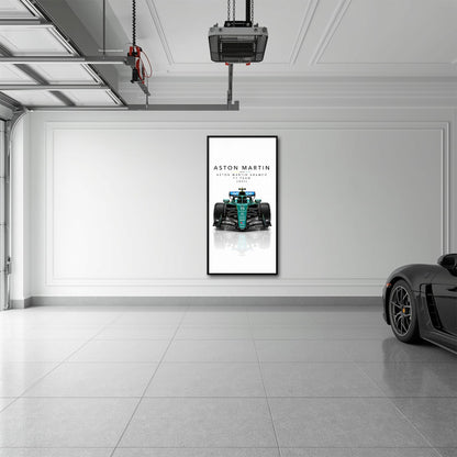 Aston Martin Aramco AMR26 Wall Art | Formula 1 Decor Cars