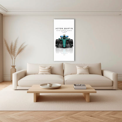 Aston Martin Aramco AMR26 Wall Art | Formula 1 Decor Cars