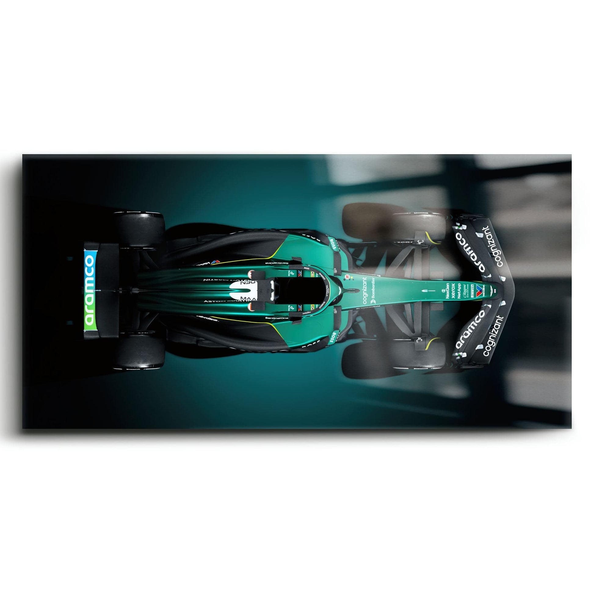Aston Martin F1 Wall Art– Modern Sport Car Canvas Print Cars