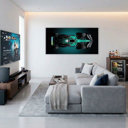Aston Martin F1 Wall Art– Modern Sport Car Canvas Print Cars