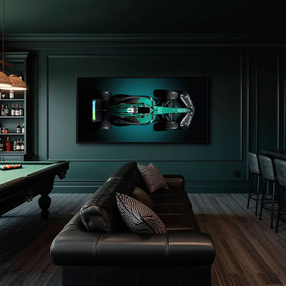 Aston Martin F1 Wall Art– Modern Sport Car Canvas Print Cars