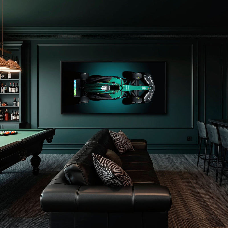 Aston Martin F1 Wall Art– Modern Sport Car Canvas Print Cars