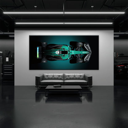 Aston Martin F1 Wall Art– Modern Sport Car Canvas Print Cars
