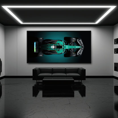 Aston Martin F1 Wall Art– Modern Sport Car Canvas Print Cars