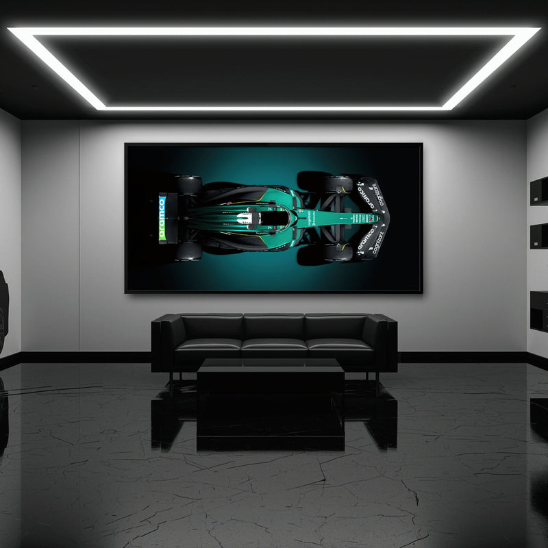 Aston Martin F1 Wall Art– Modern Sport Car Canvas Print Cars