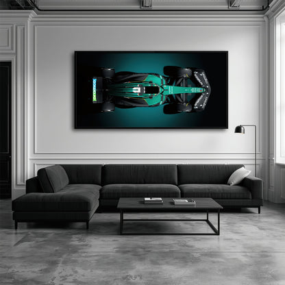Aston Martin F1 Wall Art– Modern Sport Car Canvas Print Cars