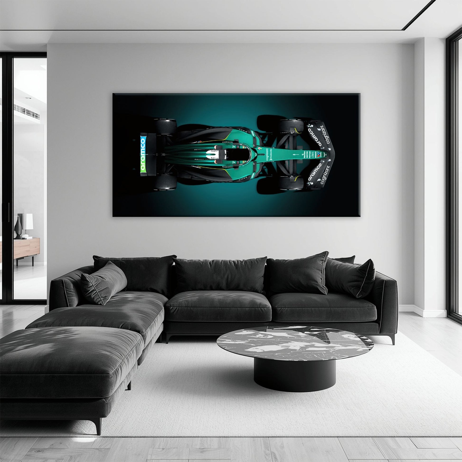 Aston Martin F1 Wall Art– Modern Sport Car Canvas Print Cars
