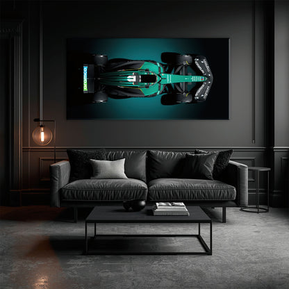 Aston Martin F1 Wall Art– Modern Sport Car Canvas Print Cars