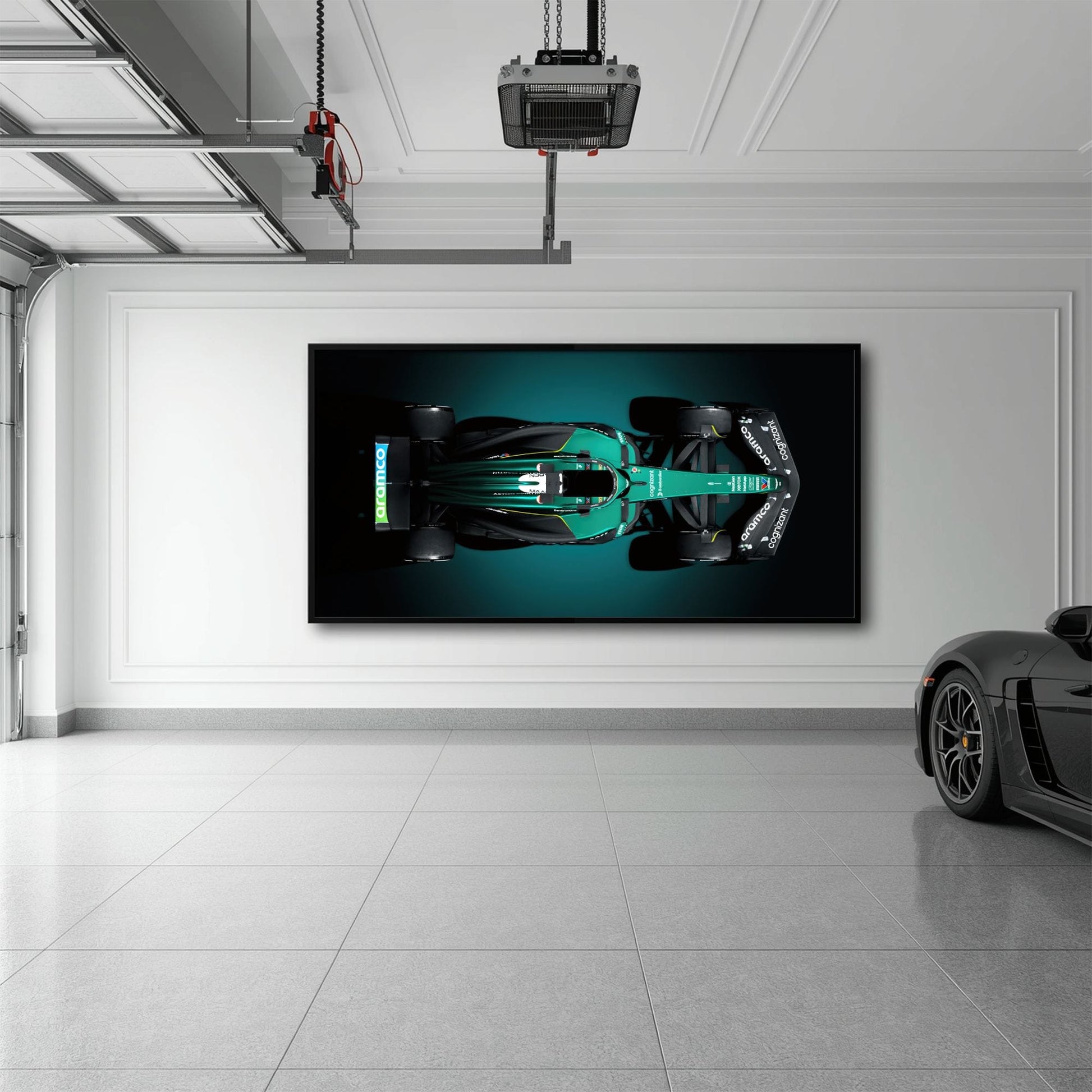 Aston Martin F1 Wall Art– Modern Sport Car Canvas Print Cars