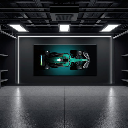 Aston Martin F1 Wall Art– Modern Sport Car Canvas Print Cars