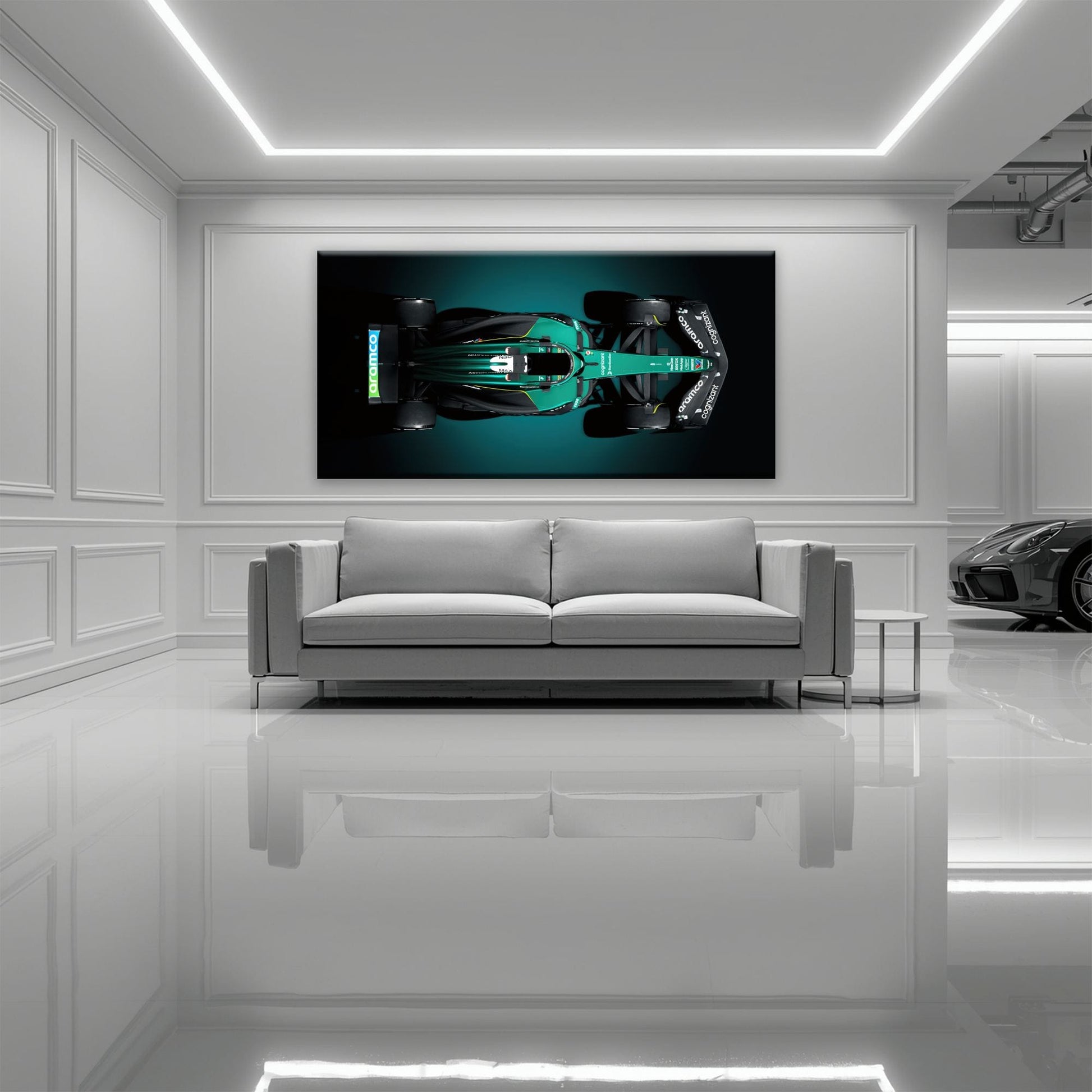 Aston Martin F1 Wall Art– Modern Sport Car Canvas Print Cars