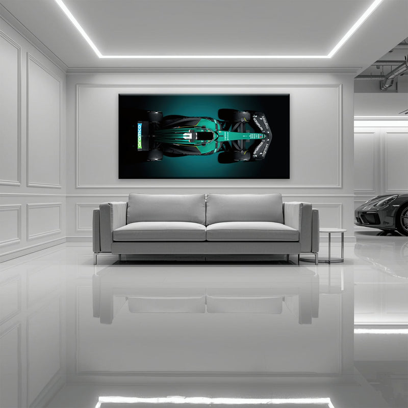 Aston Martin F1 Wall Art– Modern Sport Car Canvas Print Cars