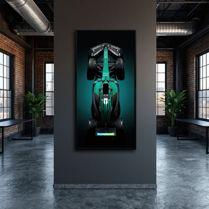 Aston Martin F1 Wall Art– Modern Sport Car Canvas Print Cars