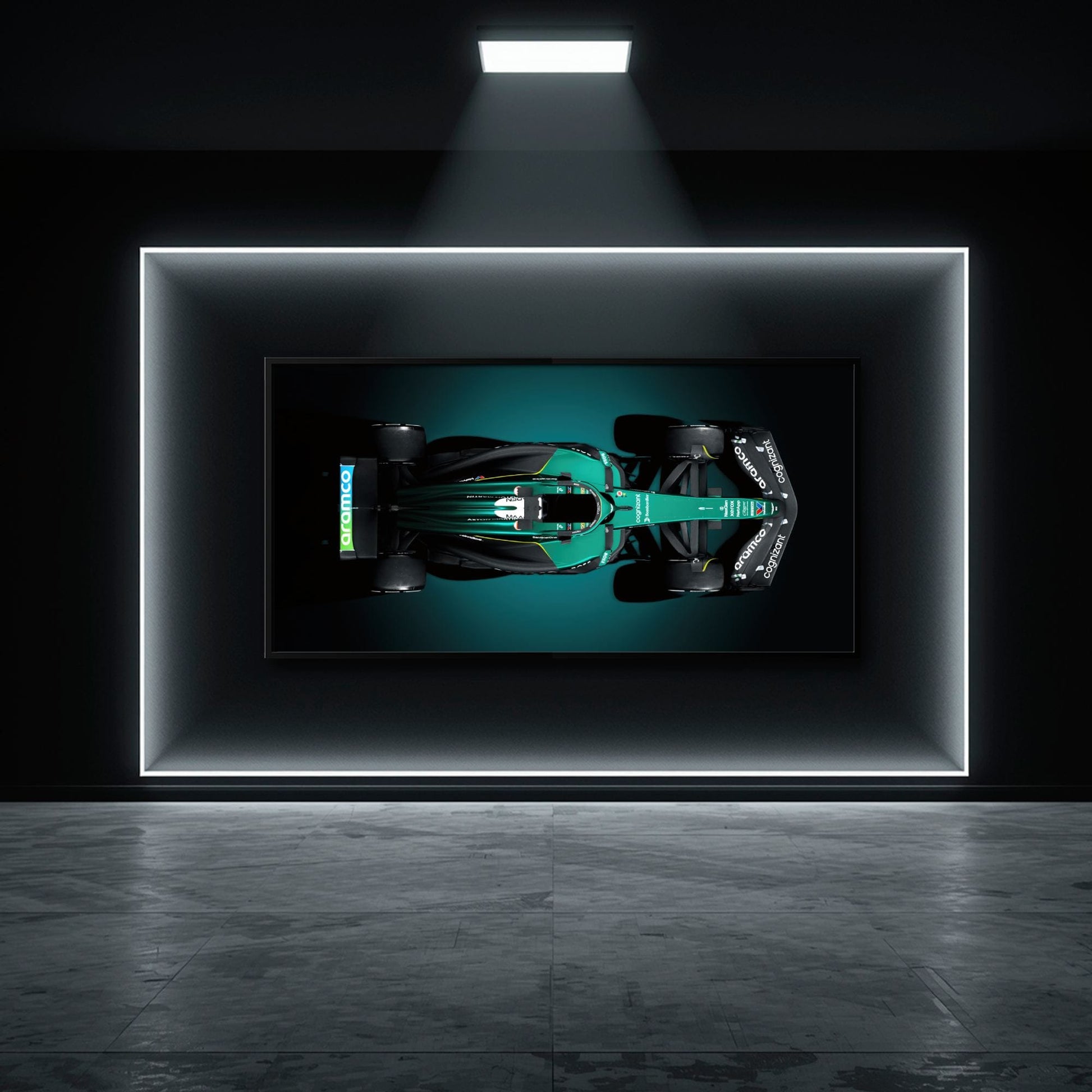 Aston Martin F1 Wall Art– Modern Sport Car Canvas Print Cars