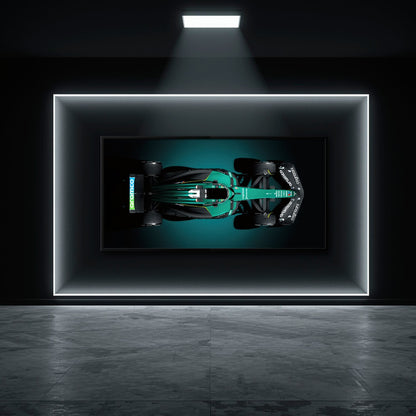 Aston Martin F1 Wall Art– Modern Sport Car Canvas Print Cars