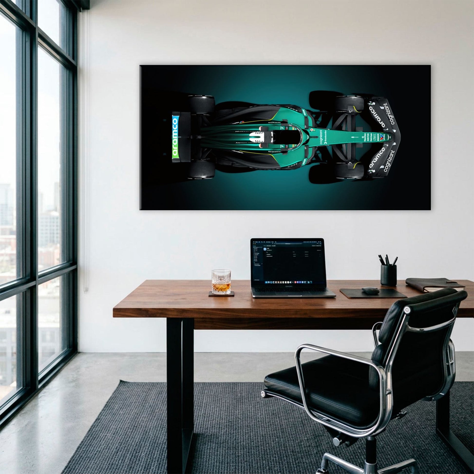 Aston Martin F1 Wall Art– Modern Sport Car Canvas Print Cars