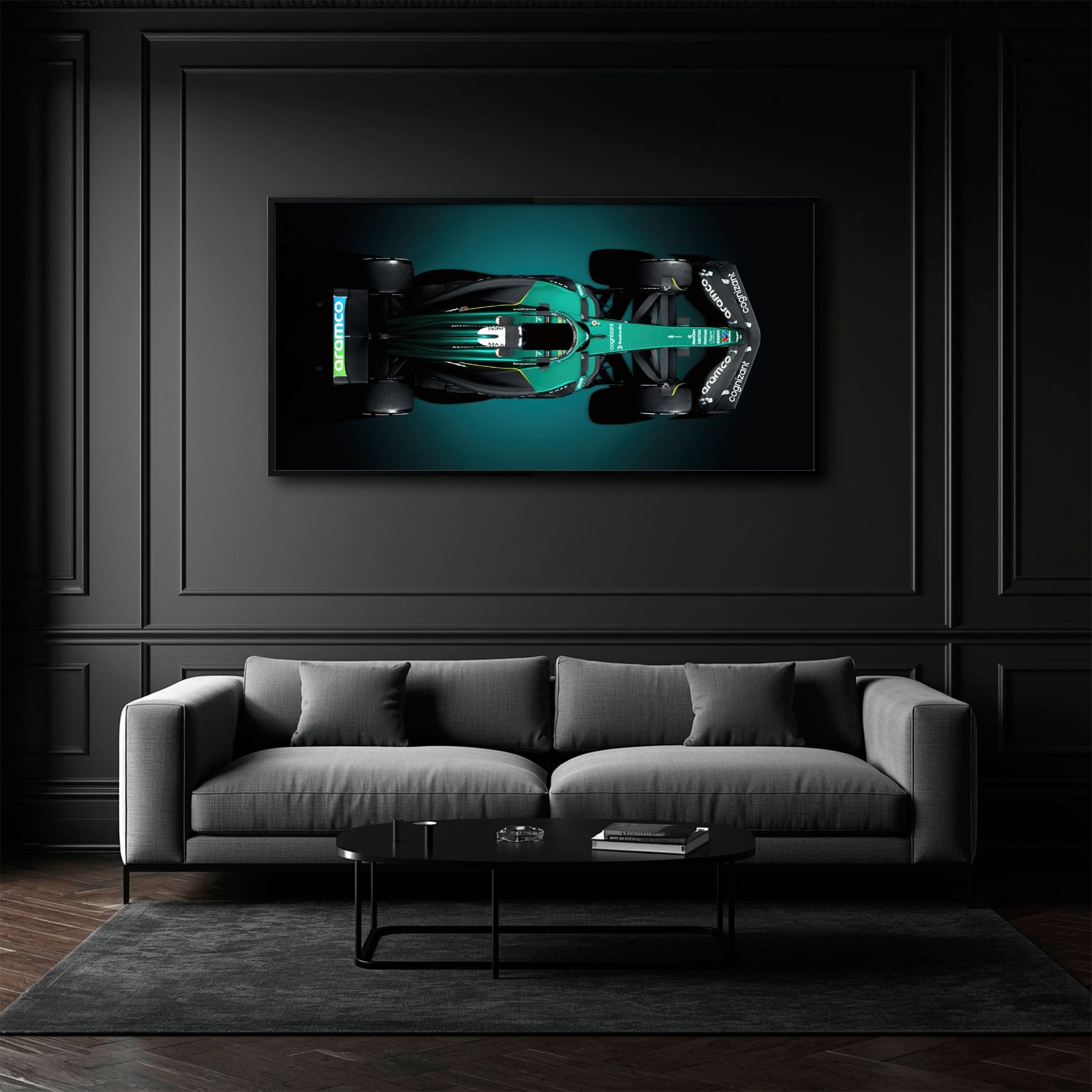 Aston Martin F1 Wall Art– Modern Sport Car Canvas Print Cars