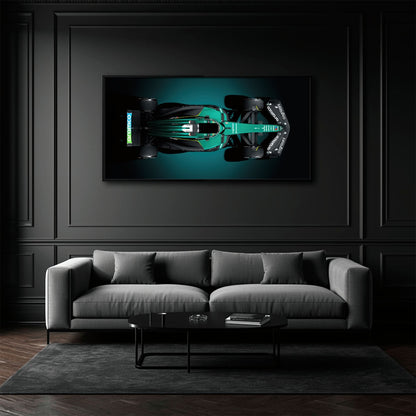 Aston Martin F1 Wall Art– Modern Sport Car Canvas Print Cars