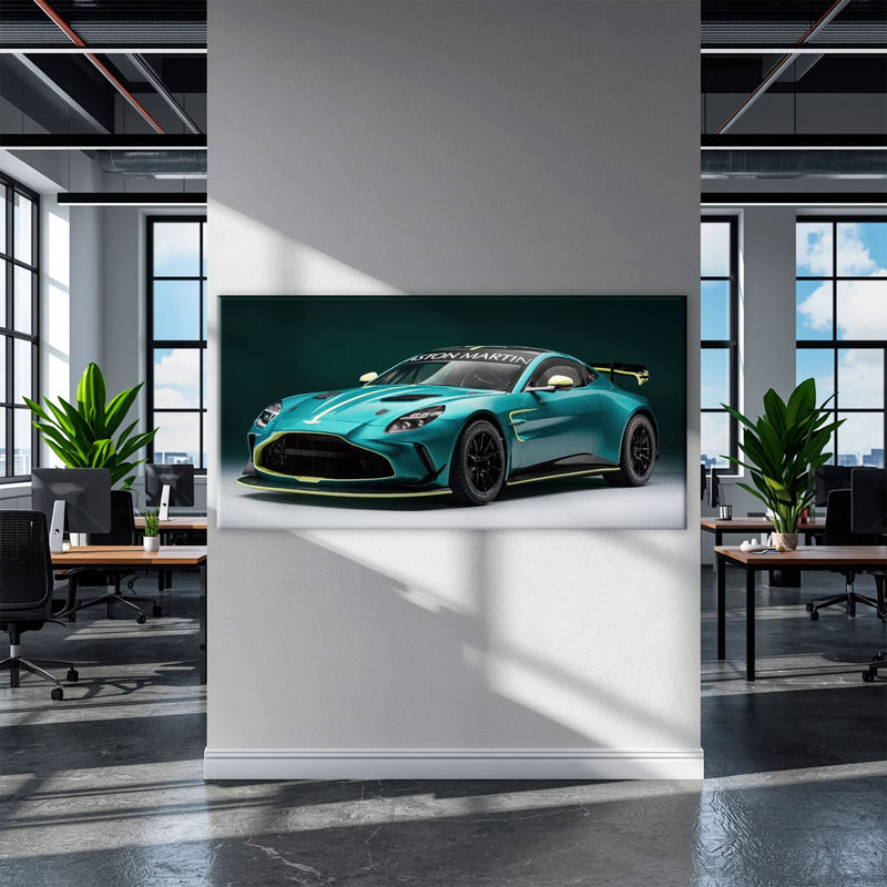 Aston Martin Wall Art – Sports Car Canvas Print - Gift For Car Lover Cars