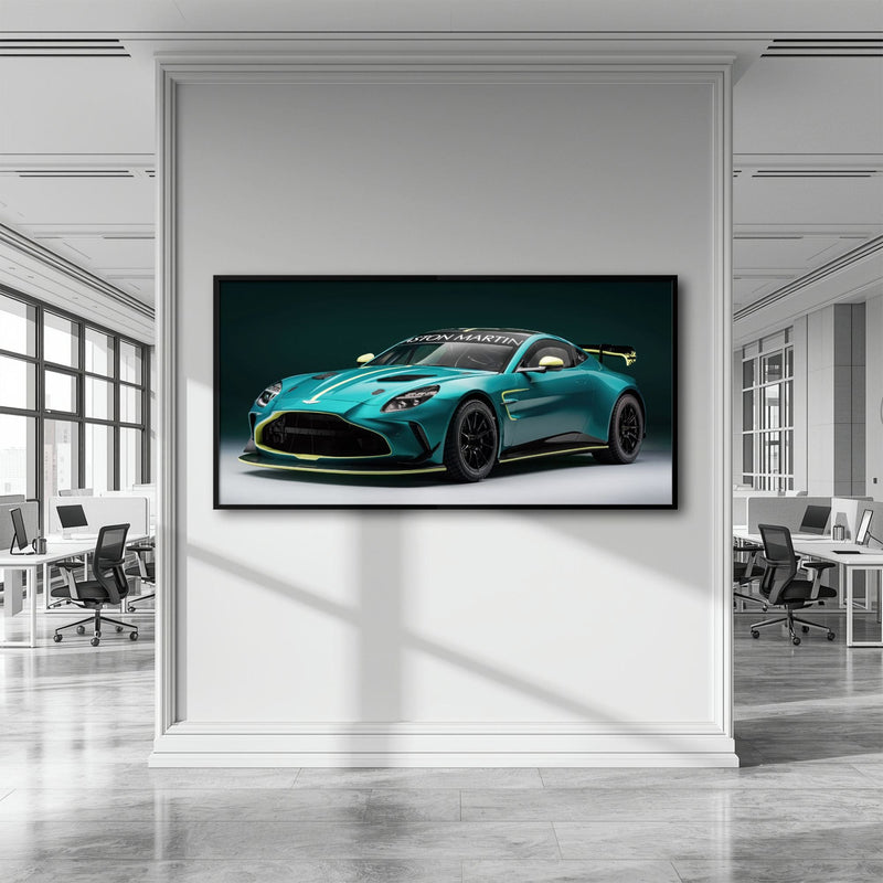 Aston Martin Wall Art – Sports Car Canvas Print - Gift For Car Lover Cars