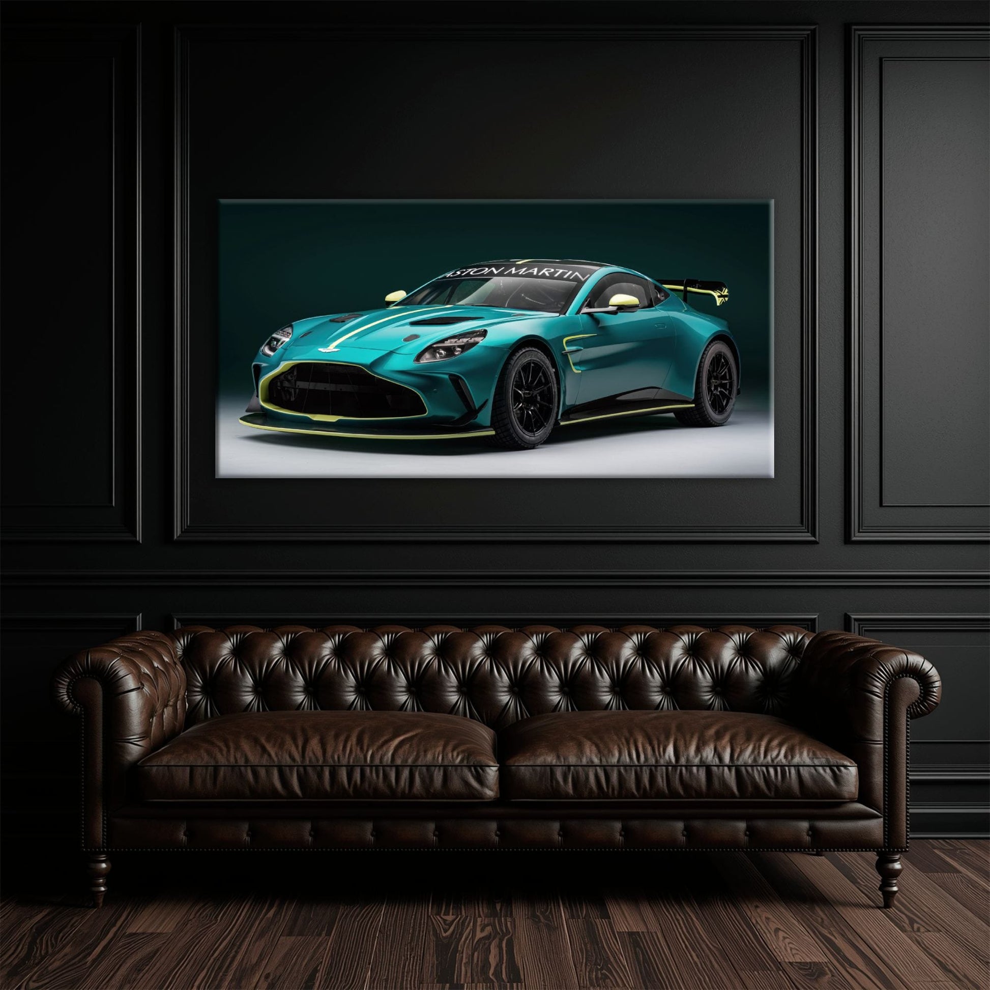 Aston Martin Wall Art – Sports Car Canvas Print - Gift For Car Lover Cars