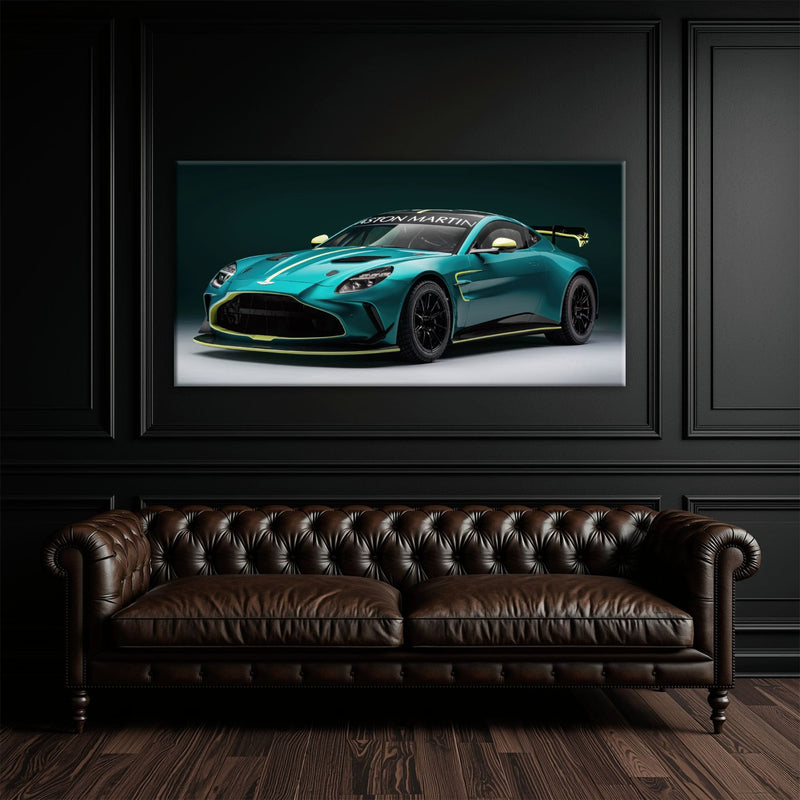 Aston Martin Wall Art – Sports Car Canvas Print - Gift For Car Lover Cars