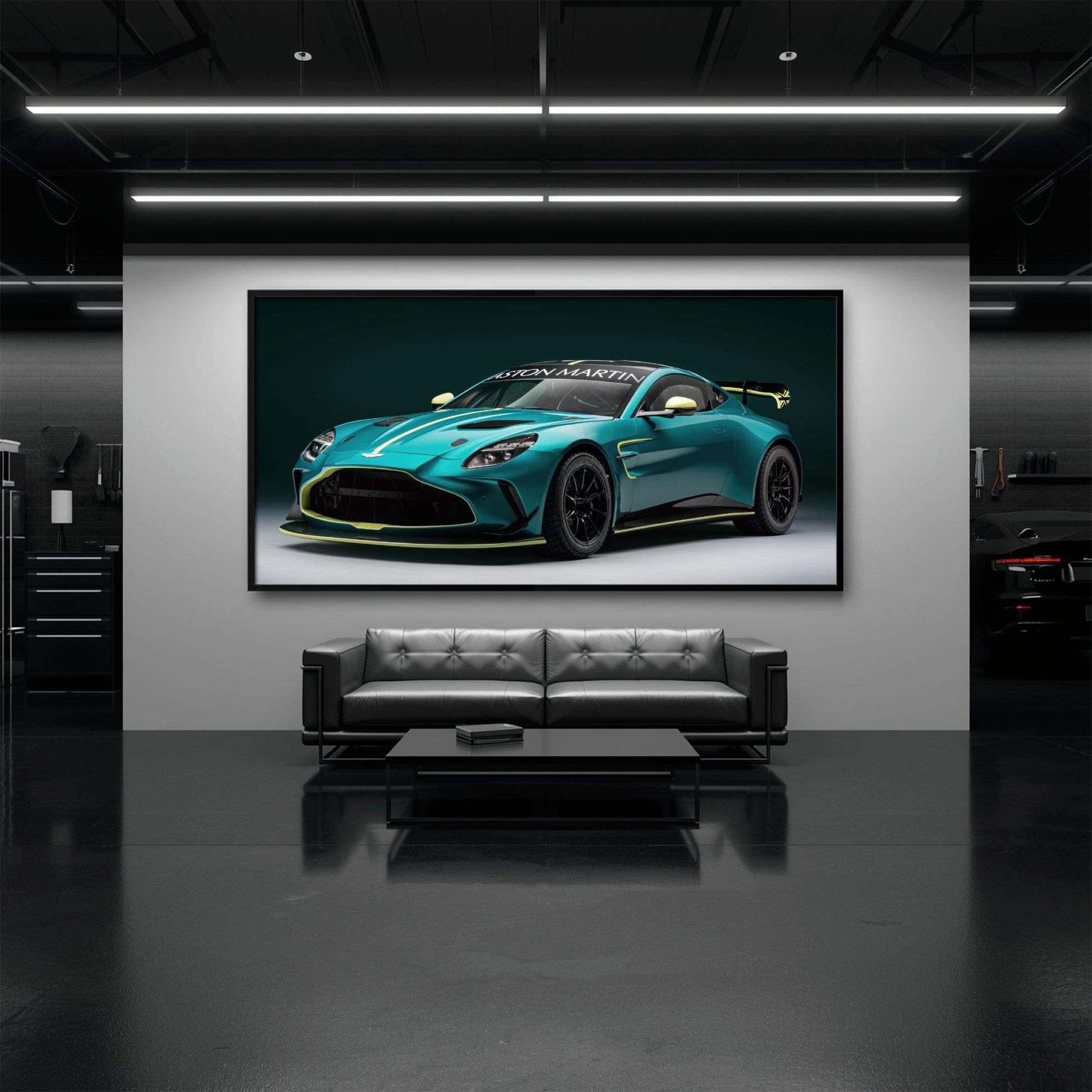 Aston Martin Wall Art – Sports Car Canvas Print - Gift For Car Lover Cars