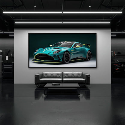 Aston Martin Wall Art – Sports Car Canvas Print - Gift For Car Lover Cars